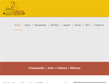 Tablet Screenshot of historiccapitolhill.com